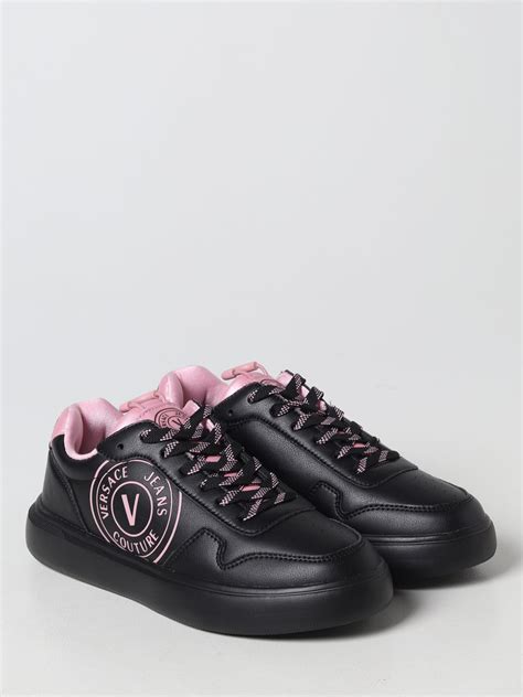 versace women sneakers black|raw clothingversace white sneakers women.